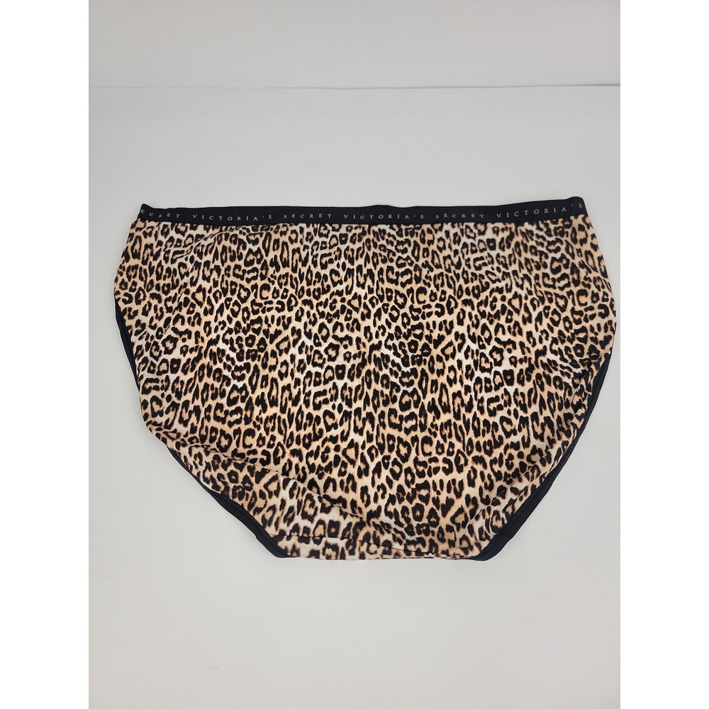 Victoria's Secret PINK Panty Bundle 3PK Leopard Lace Seamless XL Hipster Cheeky - Picture 3 of 16